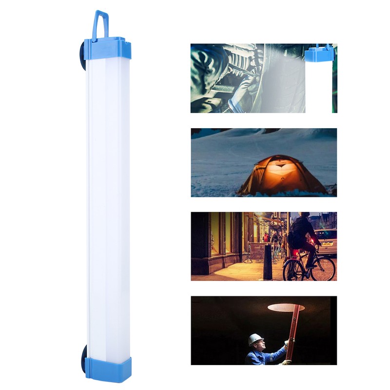 Portable Multifunctional USB Rechargeable LED Camping Emergency Light for Household/Outdoor