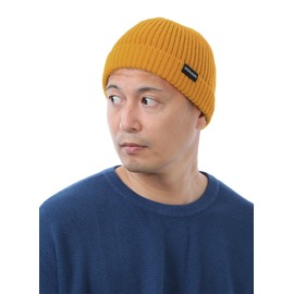TRAX SHOP 11 Colors Knit Hat, Men's, Shallow Ladies' Hat, Ribbed Short Knit Cap, Autumn, Winter, Fall, Spring, All Seasons, mustard yellow