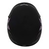 VCAN V515BF24 Flat Black Butterfly Large half helmet