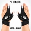 LED Fingerless Glove for Night Tasks – Hands-Free Light with