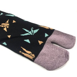 Wrapables® Tabi Flip-Flop Socks (Set of 3), Origami