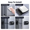Child Proof Fridge Locks with 4 Code Password, Refrigerator Combination