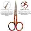 Nail Scissors, Professional Cuticle Scissors, Extra Strong Curved Manicure Scissors,