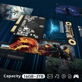 KINGDATA SSD Msata 512GB Internal Solid State Drive for Desktop Laptops SATA III 6 Gb/s 1TB 500GB 250GB 120GB High Performance Hard Drive (MSATA.512GB)