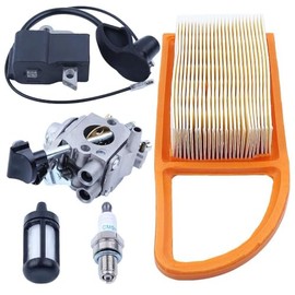 For STIHL BR600 BR500 BR550 Leaf Blower Fuel Filter Zama C1Q-S183 Carburetor Kit