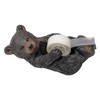 Adorable Black Bear Tape Dispenser/Stand for Cabin Lodge Style -