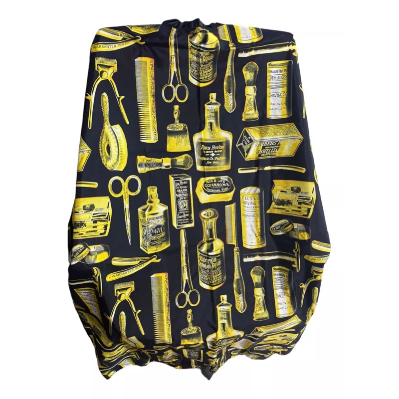 Betty Dain Capa Vintage Estampada Dorada Diseño Increible