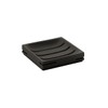 KIAMAMI VALENTINA Pervinca Resin Soap Dish Black