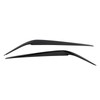 2pcs Headlight Eyebrow Left Right Replacement for 5 Series G30