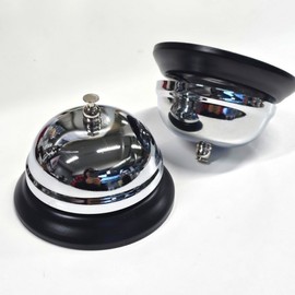 Manual Call Bell for Counter, Desk, Podium, or Board Games Call Bell 3ea