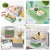 Folding Box Plastic Folding Basket Foldable Pack of 5 Sturdy