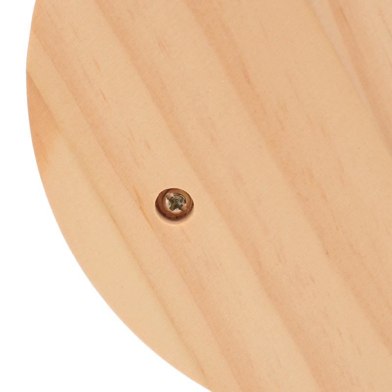 Yarn Holder Easy Installation Stable Structure Rotatable Wooden Yarn Ball