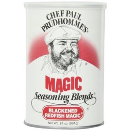 Chef Paul Blackened Redfish Magic Seasoning, 24-Ounce Canisters (Pack of 2) by Chef Paul [Foods]