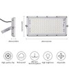 Outdoor LED floodlight