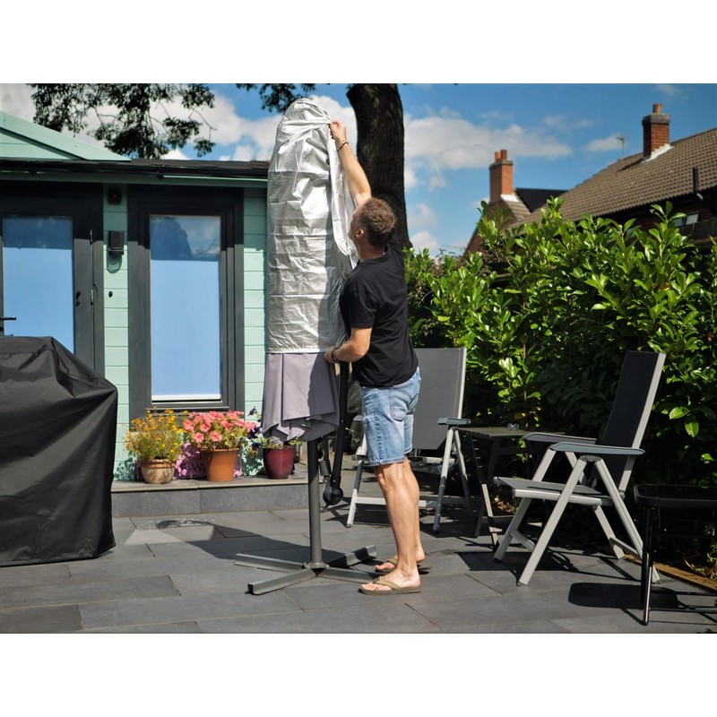 Speedwellstar Parasol Cover Banana Cantilever Hanging Large Off Set Umbrella