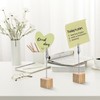 Frogetu 12 x photo holder with clips, memo clip holder,