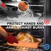 Extra Long Oven Rack Shields 22 Inch, 2 Pack Heat