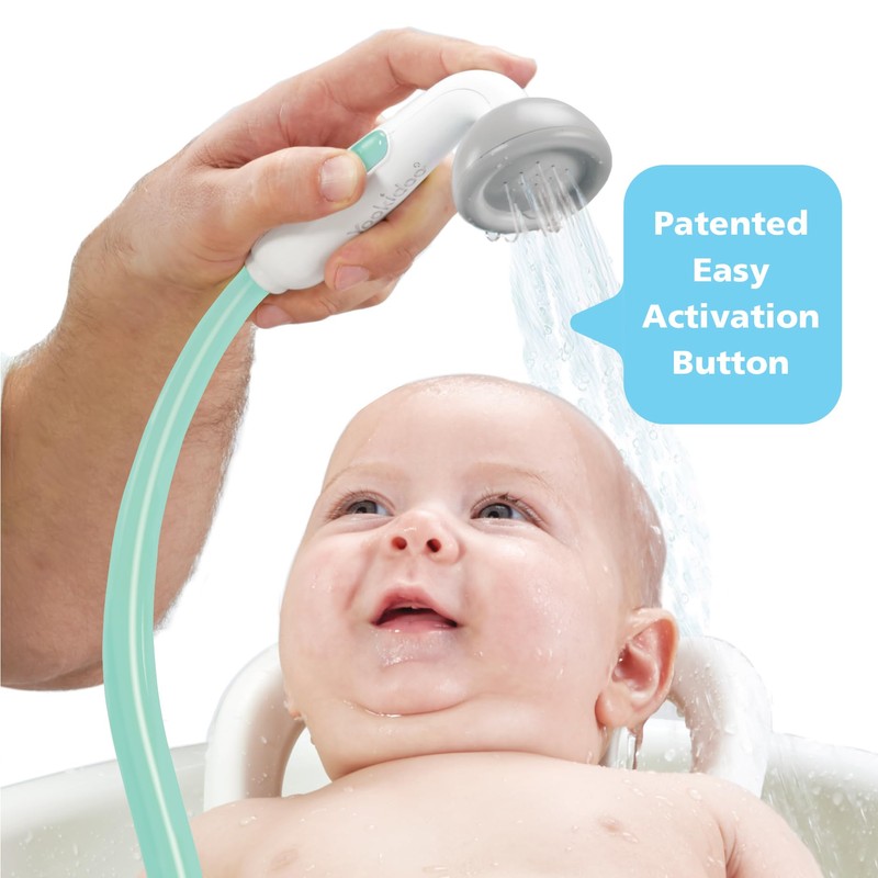 Yookidoo Baby Bath Shower Head - Elephant Water Pump with