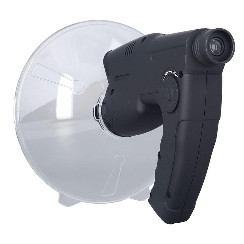 Bird Watching Instrument Low Energy Consumption ABS Engineering Plastic Black