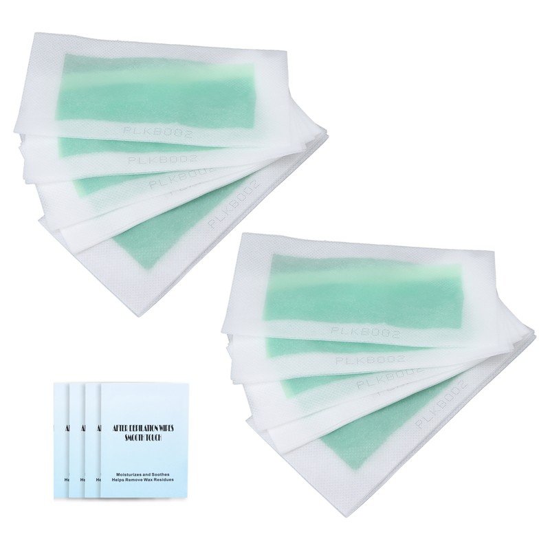 40pcs Wax Strips Kit Double Sides Fast Hair Remover Strips