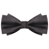 WANYING Men's Pre-Tied Bow Tie Batwing Bowtie with Hook Closure