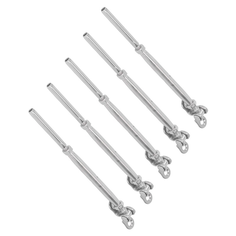 5PCS Thread Swage Lag Screw Stainless Steel 3/16in Cable Railing