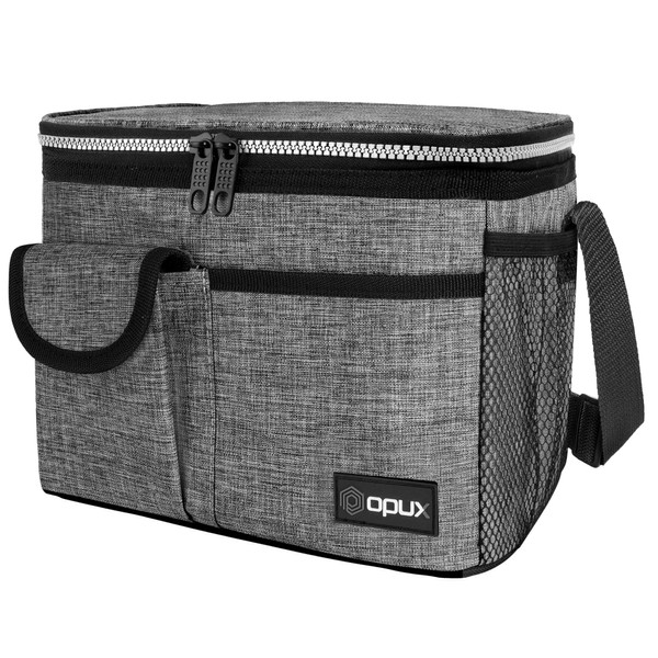 OPUX Insulated Lunch Box for Men Women, Leakproof Thermal Lunch