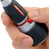 ANEX Ratcheting Screwdriver Ball Handle, Japanese Heavy Duty Magnetic Bit