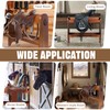 Solid Wood Saddle Rack, Horse Saddle for Western Saddle and