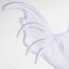 Craig Bachman 12" Metal Rooster Hanger: White - Wall or