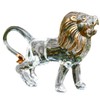 ORFOFE Decorative Lion Statue Crystal Lion Shape Tabletop Decor for