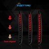 VGETTING Smoked Lens LED Reflector Lights for Honda Civic Hatchback,