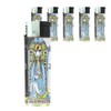 The High Priestess Tarot Butane Electronic Lighter Set of 5 Pieces D-023