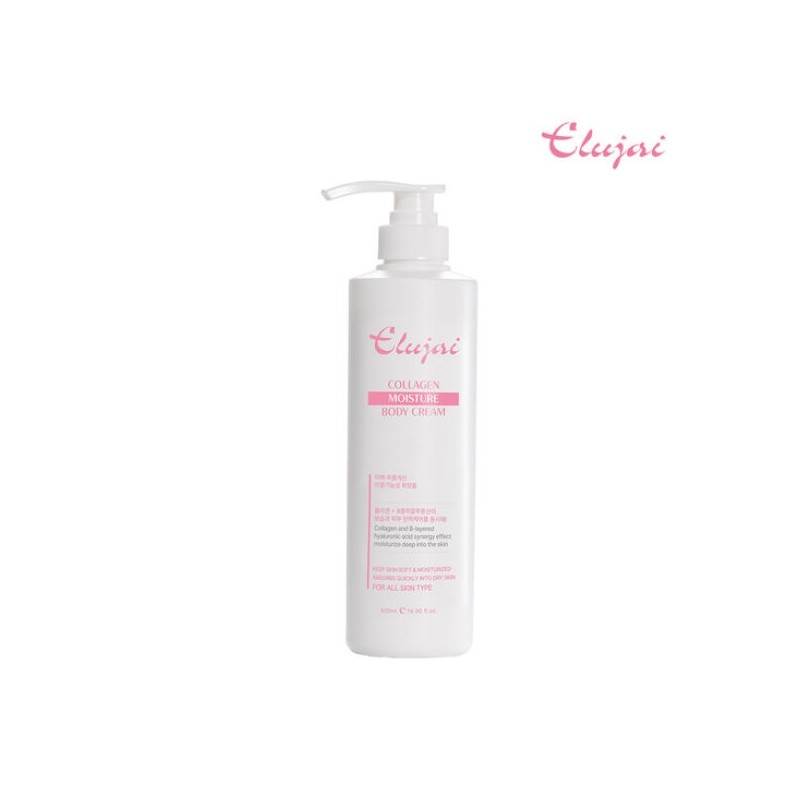 Eluzai Collagen Moisture Body Cream 500ml / 엘루자이 콜라겐 모이스춰