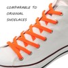 VSUDO VSUDO 140 cm Flat Orange Shoe Laces for Trainers