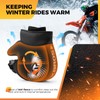ROCKBROS Motorcycle Mittens - Cold Weather Windproof Handlebar Warmer for