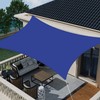 Teynewer Sun Shade Sail Waterproof for Patio Party Backyard Lawn