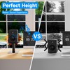 Suptek 7.9 x 6.5" Universal Desktop Speaker Stands – Pair