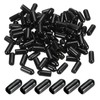 PATIKIL 150pcs 5mm Vinyl Rubber End Caps for Metal Tubing