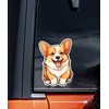 Cute Cartoon Corgi Dog Vinyl Decal – 5-Inch Waterproof Sticker