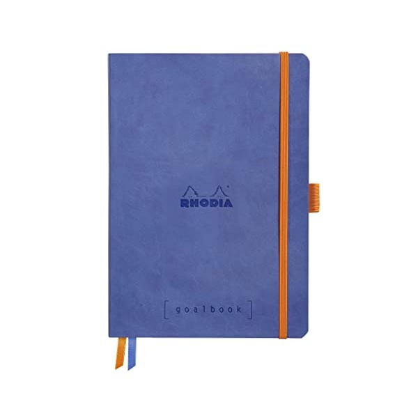 Rhodia Goalbook Journal, A5, Dotted - Sapphire Blue