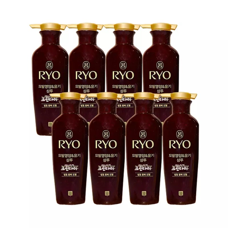 Rye 려 클래식 샴푸 모발영양 윤기 400ml x8개 Rye Classic