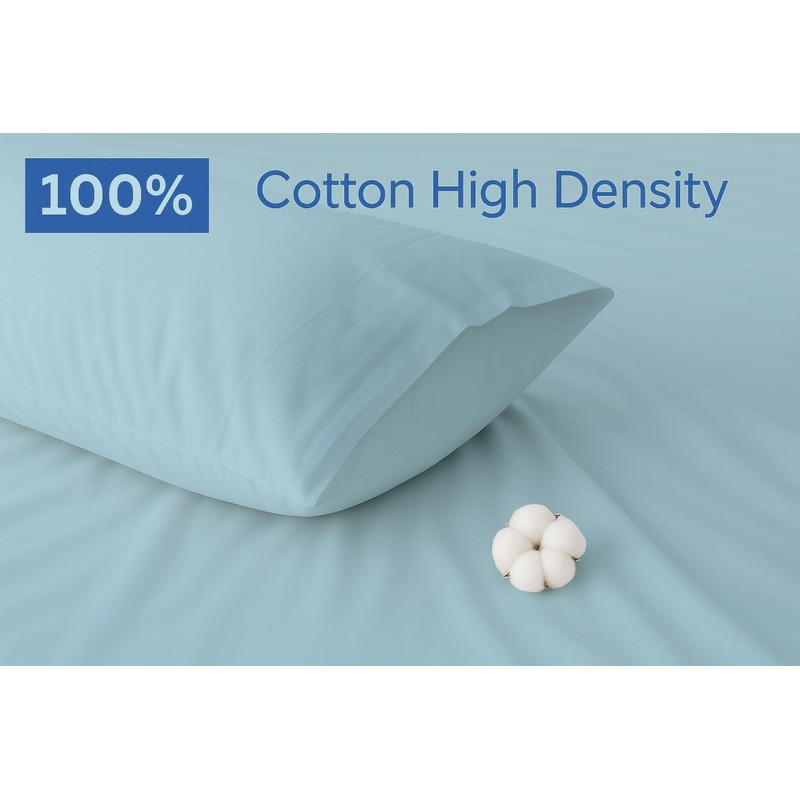 Extra Deep Sheets-Cotton Bed Sheets - 100% Cotton - 22