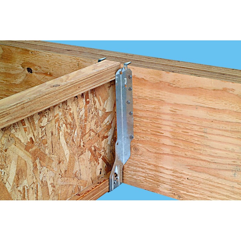 Simpson Strong-Tie IUS2.56/11.88 IUS Galvanized Face-Mount Joist Hanger for 2-1/2