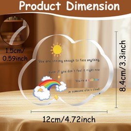 Special Friend Gifts for Women Friend Christmas Gifts Acrylic Friendship Gifts for Women Leaving Gifts for Colleagues Women Men Inspirational Gifts for Women Motivational Gifts Thank You Gifts