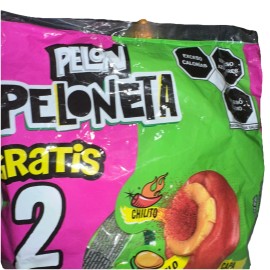 Vero Paletas Pelon Peloneta Tamarindo/ Tamarind Spicy Lollipops 20pzs 420g/14.81oz