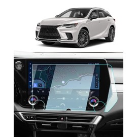 For 2025 Lexus RX Screen Protector - 2025 2024 2023 RX350/RX350h/RX450h+/RX500h Accessories 9H Tempered Glass 14 Inch Navigation Touchscreen Anti-Scratch Reduce Fingerprints High Sensitivity HD Clear