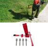 Lawn Mower Blade Sharpener Aluminum Alloy Blade Sharpener Tool Set