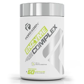 Forzagen  Suplemento Alimenticio Enzyme Complex  Enzimas Digestivas - Papaína y Bromelina  60 Servicisos  Salud DIgestiva  Suplemento Natural  60...  