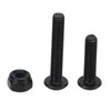 4Pcs RC Car Camber Links Black Aluminium Alloy Reduce Vibration